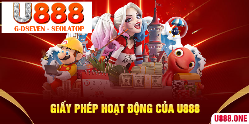 Giấy phép hoạt động của U888